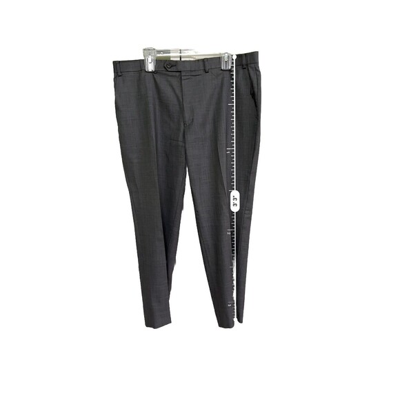 Ralph Lauren Men’s 2 Piece Suit Charcoal Checked Pattern Designer - Picture 5 of 8